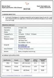 The best sap fico fresher resume format is waiting for you for free download and you can download. Download Mba Finance Resume Sample For Experience Addictips