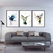 5 out of 5 stars. Watercolor Animal Birds Poster Minimalist Art Canvas Painting Wall Picture Long Banner Print Modern Home Room With Free Shipping Worldwide Weposters Com
