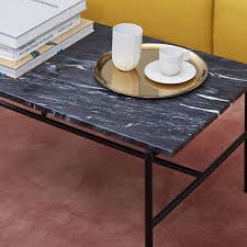 Flitch rectangular wood coffee table. Buy Hay Rebar Rectangular Coffee Table Black Amara
