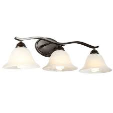 42 contractor ceiling fan oil rubbed bronze box shows white fan but its oil rubbed bronze. Hampton Bay Andenne 3 Light Oil Rubbed Bronze Vanity Light Fatman S Garage