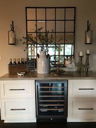 Buffet With Wine Fridge Dinning Room Buffet Dining Room Buffet Table Dining Room Updates