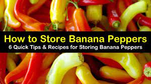 Banana peppers are also part of the chili pepper family, which means they are closely related to pepperoncini, but the. 6 Quick Tips To Store Banana Peppers