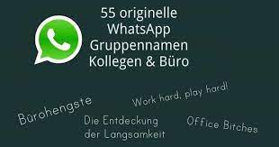 Weitere ideen zu profilbild, coole bilder, bilder coole profilbilder für mädchen gemacht.für euch, liebe ladys, haben wir zahlreiche hochwertige fotos etwickelt, welche ihr gerne dafür nutzen könnt um euer whatsapp. 55 Originelle Whatsapp Gruppennamen Kollegen Arbeit Freeware De