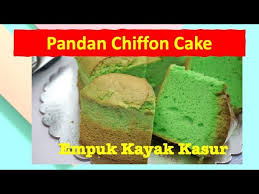 Aber schmecken tut er allemal, und so habe ich ihn mal wieder verschickt und wie es aussieht, einen neuen chiffon cake fan gewonnen.^^ Pandan Chiffon Cake Youtube