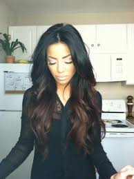 Black Hair With Brown Ombre Look Dawn Van Haaften What Do You Think About This For My Upcoming Appointment Dark Ombre Hair Black Hair Ombre Hair Beauty