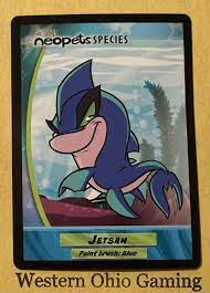 Neopets 2008 Jetsam #32 Paint Brush Blue Species Card | eBay