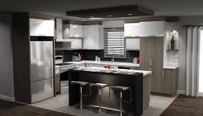 Portfolios Kulina Armoires De Cuisine Et Salle De Bain Quebec Contemporary Kitchen Modern Kitchen Cabinets Kitchen Decor