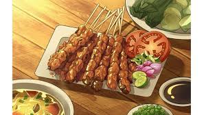 Makanan khas daerah di indonesia memiliki citra rasa yang unik. Poster Makanan Tradisional Kartun