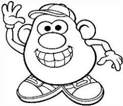Try to color free printable mr potato head toy story coloring pages to unexpected colors! Mr Potato Head Coloring Pages Clip Art Bay