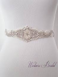 Bridal Belt Crystal Pearl Dress Belt Wedding Sash Bridal Etsy Bridal Belt Bridesmaid Pearls Flower Girl Dress Sash