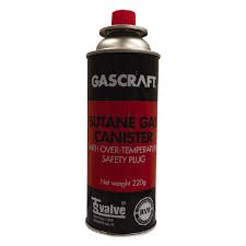 Accessory type:stove, lantern, torch and etc. Gascraft Butane 1 Pack 220g The Warehouse