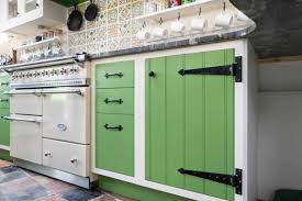 introducing green in the kitchen from little greene paint