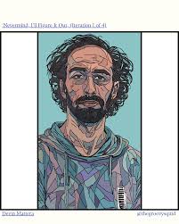 DEVIN MATTERA (@thegroovysquid) is one of our July DROP 4 Artist  Submissions. Swipe to take a full look into the selection of work he  submitted, ranging from oil paint and graphite on