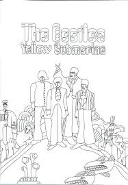 Beatles Coloring Book Coloring Book Yellow Submarine Coloring Pages Beatles Yellow Submarine Colouring Book The Beatles Coloring Pages Free Coloring Pages