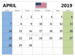 April 2019 Calendar With Holidays Usa 2019 Calendar Hello September Quotes Holiday Calendar