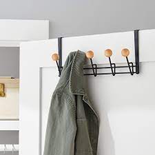 Rounded Over The Door Hook Rack Over The Door Hooks Hook Rack Over The Door Organizer