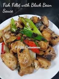 Tiffy Delicatessen Fish Fillet With Black Bean Sauce Black Bean Sauce Cooking Seafood Black Bean Sauce Recipe
