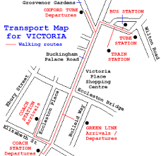 Map From Victoria Metro Tube Station To Victoria Coach Station London Map Open Street Map Map The best way to london victoria national rail to london victoria coach station.