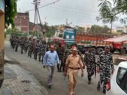 (following, rts and links ≠ endorsement). Flag March Conducted By Cops In Sensitive East Nagpur Nagpur News Times Of India