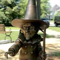 Baum as a newspaper editor, and (of course) l. Holland Mi Wonderful World Of Oz Statues