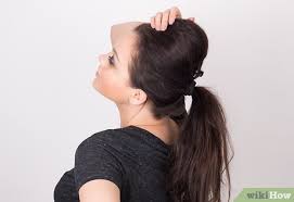 Swept over styles will keep long hair at bay. 3 Ways To Do Hair Styles With A Bump Wikihow