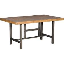 The Kavara Rectangular Dining Table By Ashley Furniture Elevates Industrial Chic Style In Such A Tantali Rectangular Dining Table Pine Dining Room Dining Table
