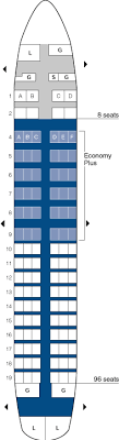 United Airlines Aircraft Seatmaps - Airline Seating Maps And Layouts