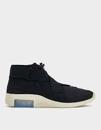 Nike Air Fear Of God Raid Sneaker In Black Black Fossil Sneakers Nike Air Nike Brand