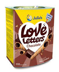 Our meeting was truely nice. Love Letters Chocolate Julie S