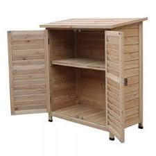 Nos salons de jardin sont proposés dans une multitude de styles et coloris. Armoire De Jardin Basse En Bois Armoire De Jardin