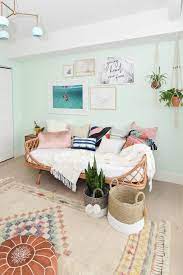 Modern Bohemian Styled Guest Room Daybed Design Guest Room Daybed Guest Room Decor