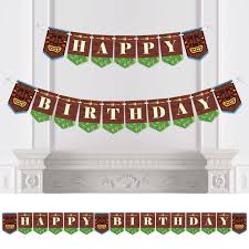 What kind of balloons for a tropical party? Tiki Luau Birthday Party Bunting Banner Tropical Hawaiian Summer Party Decorations Happy Birthday Walmart Com Walmart Com