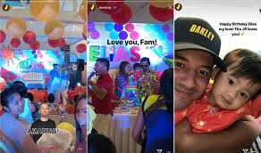 John lloyd and ellen's baby? Look John Lloyd And Ellen S Son Elias Marked First Birthday