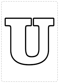 Outro formato de letras muito usado por professores e educadores em geral são os moldes de letras para eva, em que pode ser encontrado. Moldes De Letras U Para Imprimir Letras O Para Imprimir Pdf Para Colorear Y Aprender Letras Do Alfabeto Para Imprimir Andreas Ramerez