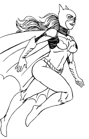 Maybe you would like to learn more about one of these? Batgirl Coloring Page Coloring Home