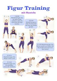 Krafttraining zu hause mit hanteln oder maschinen. Figur Training Mit Hanteln Bikinifigur Hanteln Training Hantel Ubungen