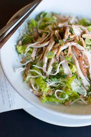 This crunchy chinese chicken salad is quick, refreshing and satisfying, loaded with crisp, vibrant veggies, crunchy wonton strips and nuts all doused in tangy sesame ginger dressing! Comforts Cafe S Chinese Chicken Salad Marin Magazine