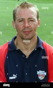 Mark Bennett of Rugby Union team Bristol Shoguns during his club's annual  photocall prior to the new season Stock Photo