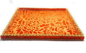 Then you can tentatively serve with cold milk. Buy Smart Creations Decorative Tray Gift Packing Tray Tray Saree Packing Tray Online At Low Prices In India Amazon In