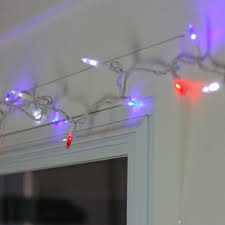 Northlight 100 Count Red White Blue 4th Of July Led Mini Light Set 32 75ft White Wire Wayfair