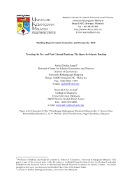 Waktu doa hari ini di port dickson akan bermula pada 05:46 (matahari terbit) dan selesai di 20:30 (isyak). Pdf Tracking The Pre And Post Colonial Banking The Quest For Islamic Banking Muhammad Hasbi Zaenal Academia Edu