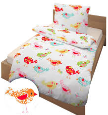 Bettwasche Vogel 135x200 Cm Renforce Unbekannt Amazon De Kuche Amp Haushalt Bettwasche Kleinkinderbett Kissenbezug