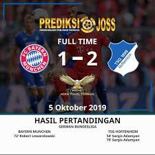 Hasil Pertandingan Bayern Munchen Vs Tsg Hoffenheim 5 Oktober 2019 Tsg Hoffenheim Paksa Bayern Munchen Bertekuk Lutut Robert Lewandowski 5 Oktober Sepak Bola