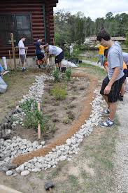 Student Rain Garden Installation Medford Nj Native Plant Gardening Rain Garden Garden