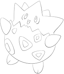 This cute little pokémon is water type and is seen right from the beginning of the pokémon days. 175 Togepi Lineart By Lilly Gerbil On Deviantart