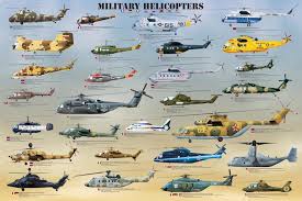Military Helicopters Poster Print 36x24 Poster Print 36x24