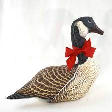 Canadian Goose Fabric Pillow Stuffed Fabric Canada Goose Etsy Fabric Canada Canadian Goose Decorative Throw Pillows