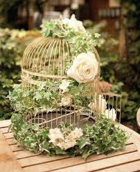 How to make a birdcage planter. Birdcage Covered In Flowers Today S Bride