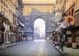 Rare Color Photography Of Early 1900s Paris Paris Photos Old Paris Saint Denis