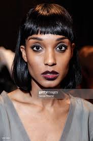 Model Renee Thompson attends World MasterCard Fashion Week Fall 2014...  News Photo